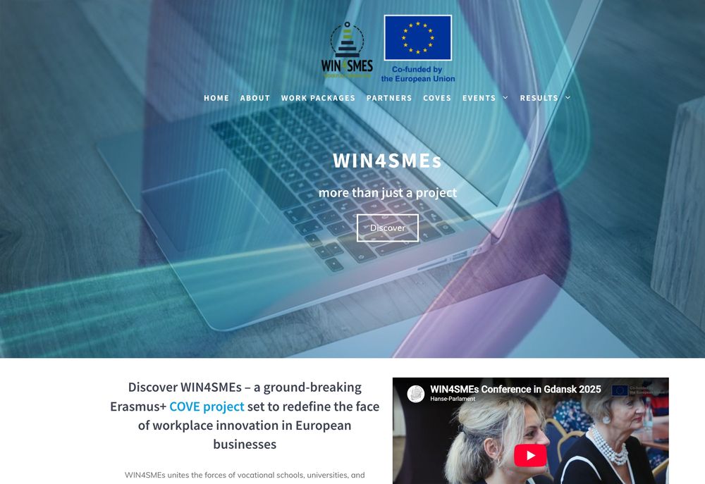 Startseite von win4smes.eu